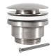 Донный клапан Hansberge H107NK никель