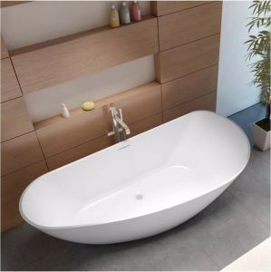 Ванна из искусственного камня Riho Granada B120001105 L 170x80см белый