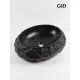 Раковина накладная Gid Montana 630-bs 54487 48 см искусственный камень черная