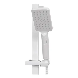 Набор смесителей для ванны 3 в 1 Hansberge Cubito H7077WW белый