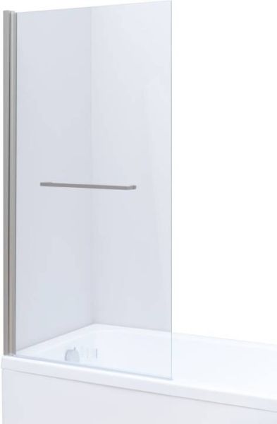 Шторка для ванны Allen Brau Priority 3.31024.BA серебро браш