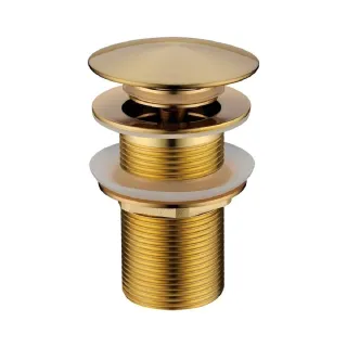 Донный клапан для раковины Gid Minucia Gdm100 76610K  золото матовое