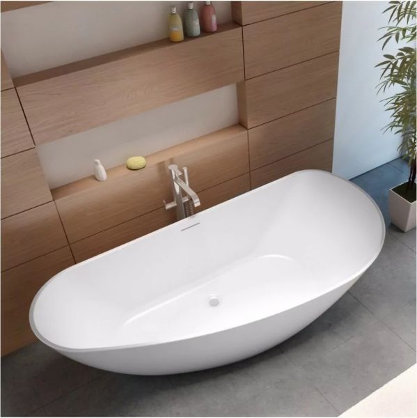 Ванна из искусственного камня Riho Granada B122001105 L 190x90см белый