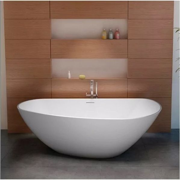 Ванна из искусственного камня Riho Granada B122001105 L 190x90см белый