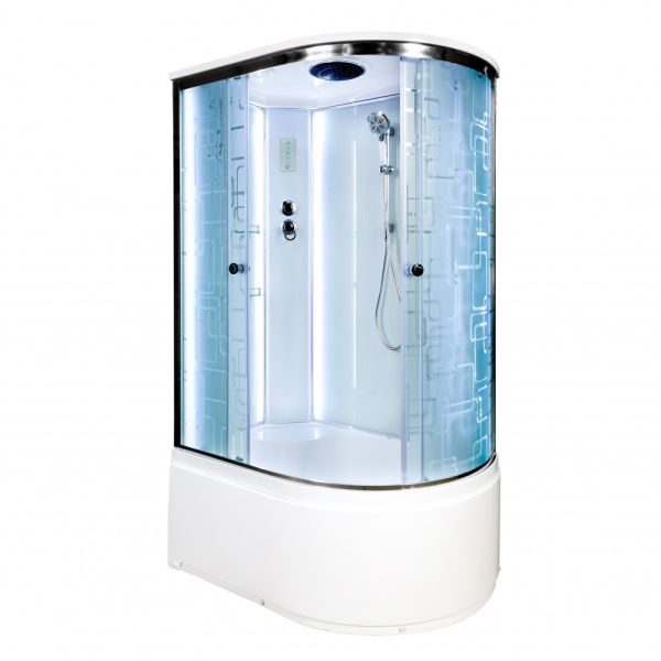 Душевая кабина Deto ЕМ4512 L LED 120х80х220 см Душевая кабина Deto ЕМ4512 L LED 120х80х220 см
