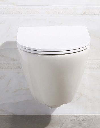 Унитаз подвесной BelBagno Alpina BB10100CHR