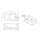 Акриловая ванна AM.PM X-JOY W88A-150-070W-A 150х70 см