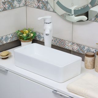 Накладная раковина Melana 320320-805 46см белый Накладная раковина Melana 320320-805 46см белый