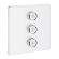 Переключатель на 3 потребителя Grohe Grohtherm SmartControl 29158LS0 белая луна/хром