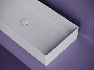 Раковина Ceramicanova Элемент (Element) CN6072 80 см белый