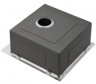 Мойка для кухни Milacio Denia 46 Steel MC.77479 воронёная сталь