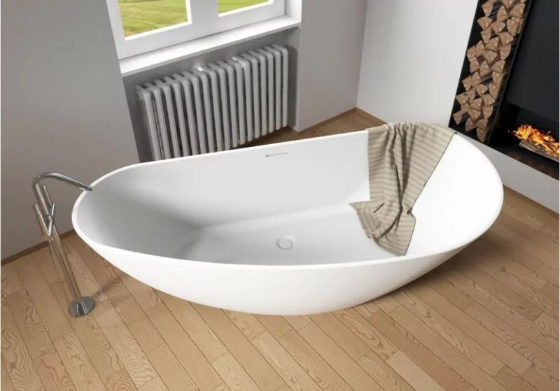 Ванна из искусственного камня Riho Granada B122001105 L 190x90см белый