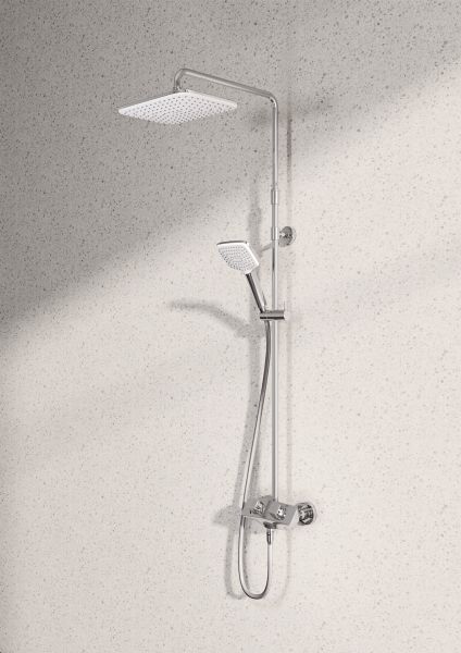 Душевая стойка Kludi Cockpit Explorer с термостатом хром 8005005-00