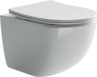 Подвесной унитаз Ceramica Nova Forma CN3009 безободковый белый Подвесной унитаз Ceramica Nova Forma CN3009 безободковый белый