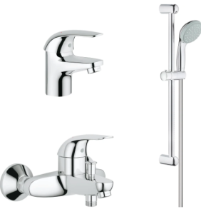 Душевой комплект Grohe Euroeco 124428