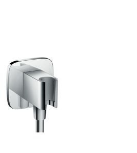 Шланговое подключение Hansgrohe Fixfit Porter E 26485000 с держателем для душа