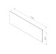 Декоративная фронтальная панель Am.pm 170 INSPIRE 2.0 W52A-170-075W-P