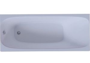 Акриловая ванна Aquatek Альфа ALF170-0000038 170х70 см с фронтальным экраном вклеенный цельносварной металлический каркас