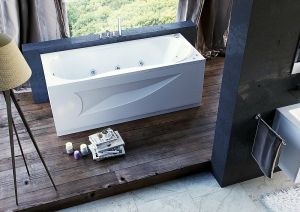 Акриловая ванна Aquatek Афродита AFR170-0000054 170х70 см с фронтальным экраном сборно-разборный сварной каркас