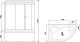 Душевой бокс Royal Bath ALP левый стекло матовое 140x95см RB140ALP-C-L