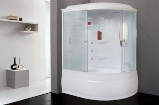 Душевой бокс Royal Bath ALP левый стекло матовое 140x95см RB140ALP-C-L Душевой бокс Royal Bath ALP левый стекло матовое 140x95см RB140ALP-C-L