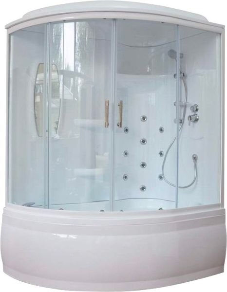 Душевой бокс Royal Bath ALP правый стекло прозрачное 140x95см RB140ALP-T-R