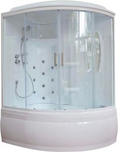 Душевой бокс Royal Bath ALP левый стекло прозрачное 140x95см RB140ALP-T-L