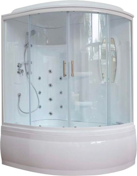 Душевой бокс Royal Bath ALP левый стекло прозрачное 140x95см RB140ALP-T-L