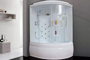 Душевой бокс Royal Bath ALP левый стекло прозрачное 140x95см RB140ALP-T-L