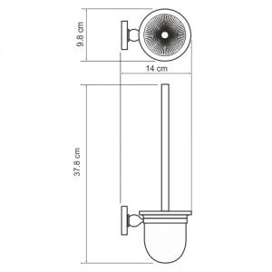 Wasserkraft Diemel K-2227 Щетка для унитаза подвесная