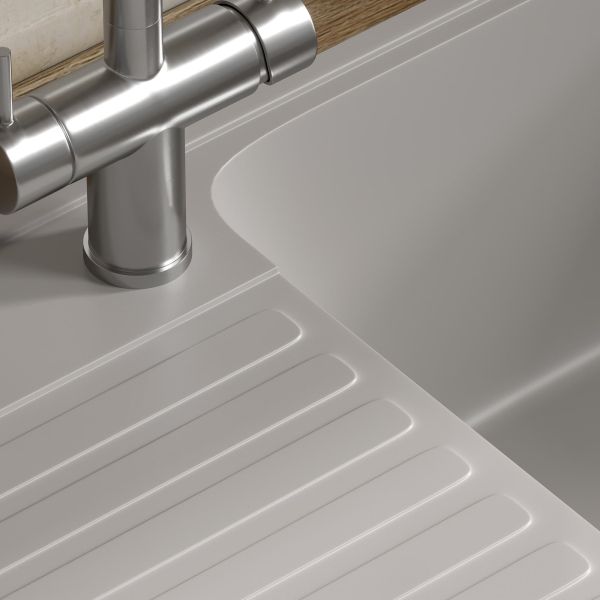 Мойка кухонная Reflexion Bolero 74-GR RF0574GR серый