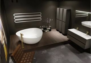 Ванна из искусственного камня Riho Oviedo B125001105 160x160см белый Ванна из искусственного камня Riho Oviedo B125001105 160x160см белый