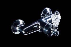 Смеситель для душа Boheme Vogue Crystal хром 224-CRST
