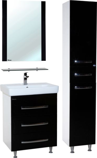 Тумба под раковину Bellezza Рокко 50см черный 00000010148 Тумба под раковину Bellezza Рокко 50см черный 00000010148