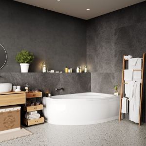 Акриловая ванна VagnerPlast Hapi VPBA170HAP3PX-04 правая 170x110см белый