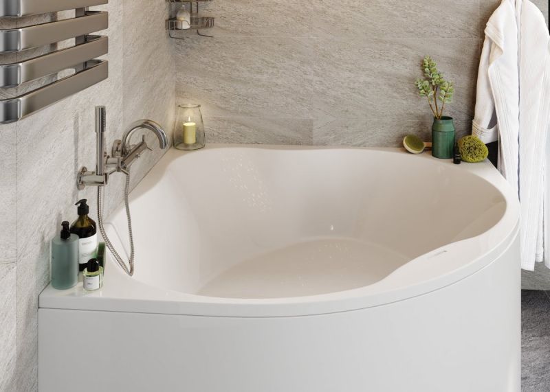 Акриловая ванна VagnerPlast Plejada VPBA150PLE3X-04 150см белый