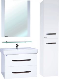 Тумба под раковину Bellezza Рокко 80см белый 00000010164