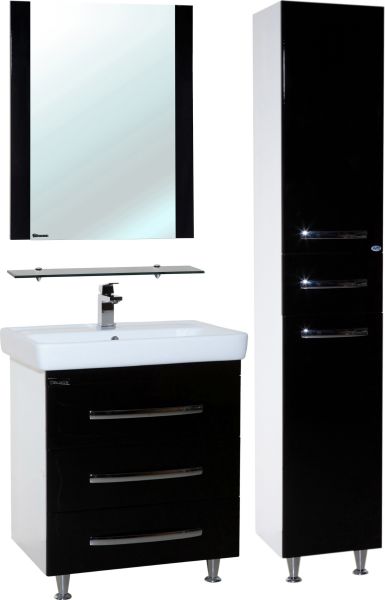 Тумба под раковину Bellezza Рокко 80см черный 00000010171 Тумба под раковину Bellezza Рокко 80см черный 00000010171