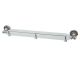 Wasserkraft Diemel K-2244 Полка стеклянная с бортиком Wasserkraft Diemel K-2244 Полка стеклянная с бортиком