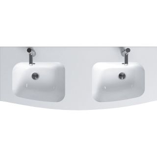 Раковина Jacob Delafon Nona 140  EB1883RU-00 двойная