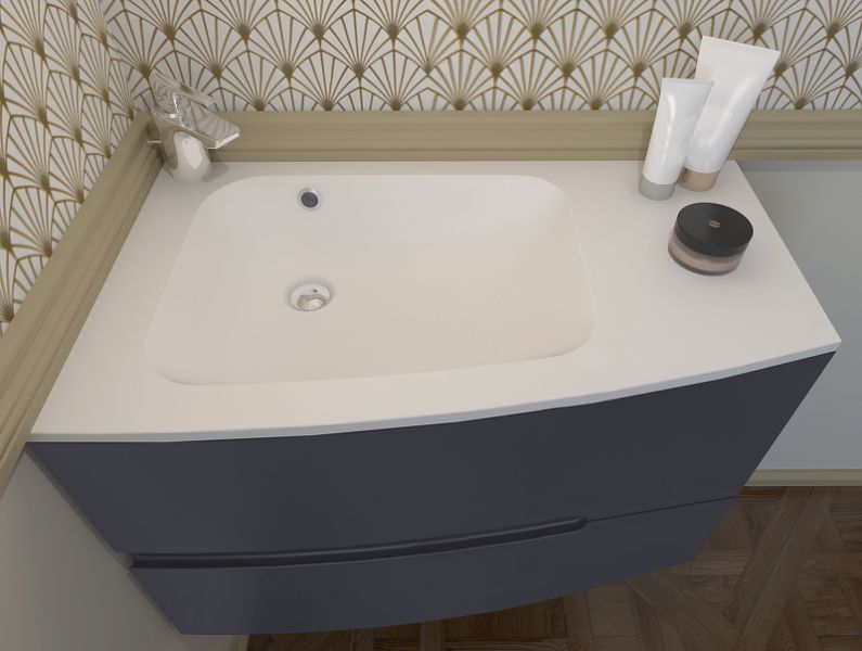 Раковина Jacob Delafon Nona 80 L EB1880RU-00 Раковина Jacob Delafon Nona 80 L EB1880RU-00