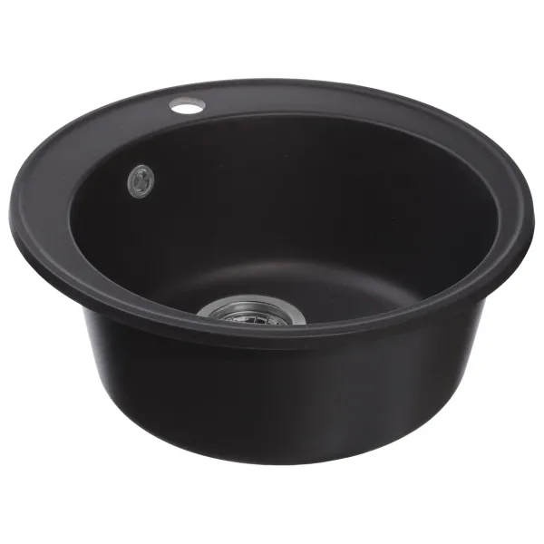 Мойка кухонная Reflexion Arena 48-BL RF0148BE черный