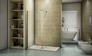 Душевая перегородка Good door WALK IN SP-120-C-В Душевая перегородка Good door WALK IN SP-120-C-В