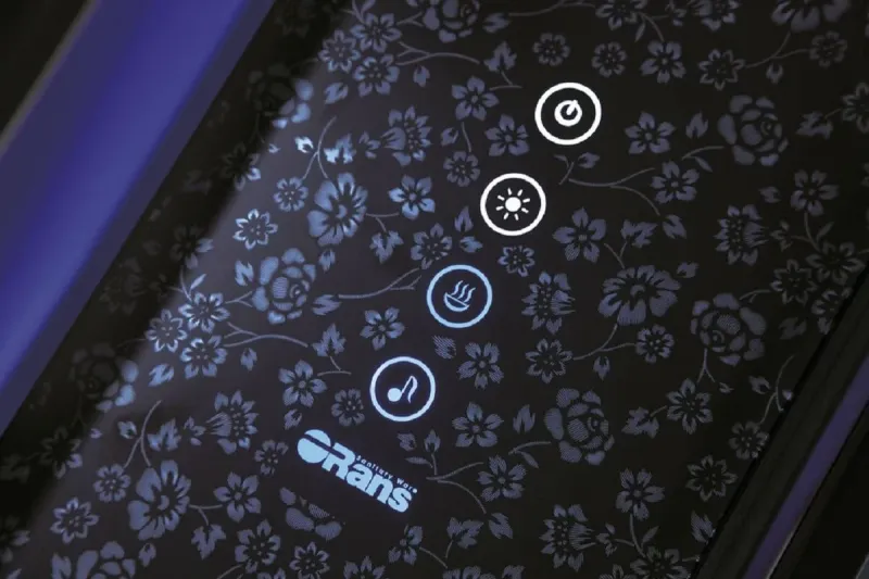 Душевая кабина Orans SR-89106S 89106B0LH 130 см профиль чёрный стекло прозрачное