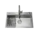 Кухонная мойка Cerutti Spa Gloria CT11257 хром матовый