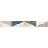 Бордюр Azori ECLIPSE 585601004 INDIGO MIX 6,2х50,5 (39шт)