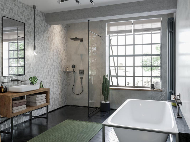 Верхний душ Hansgrohe Raindance 26238340 черный хром