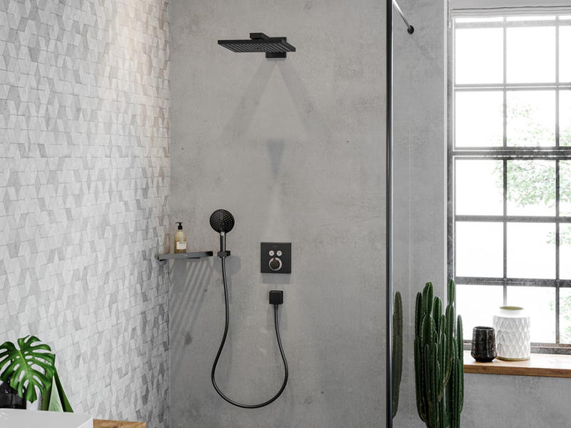 Верхний душ Hansgrohe Raindance 26238340 черный хром