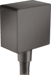 Шланговое подключение Hansgrohe FixFit Square 26455340 черный хром