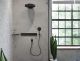 Шланговое подключение Hansgrohe FixFit Square 26455340 черный хром